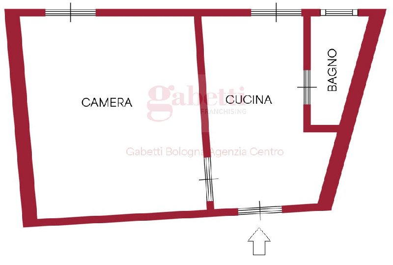 https://www.gabettibolognacentro.it/Appartamento affitto Bologna Via DE CHIARI, € 800, 1 camera, 30 mq