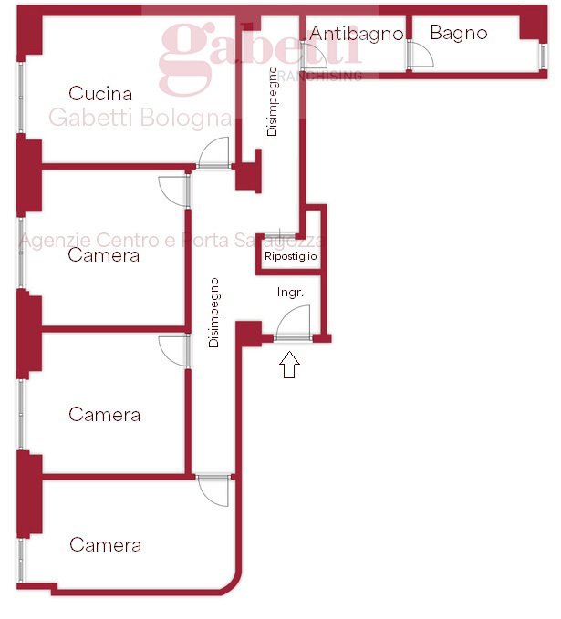 https://www.gabettibolognacentro.it/Appartamento vendita Bologna Via MARCONI, € 379.000, 3 camere, 93 mq, Terzo piano